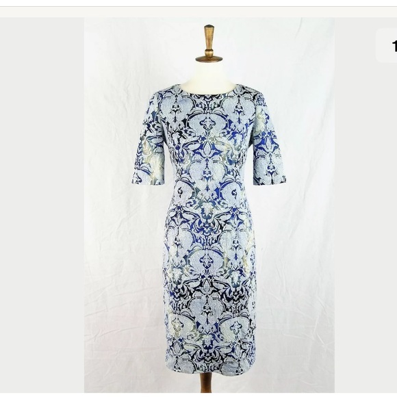 Betsey Johnson Dresses & Skirts - ❌SOLD❌Betsey Johnson Jacquard Midi Sheath Dress